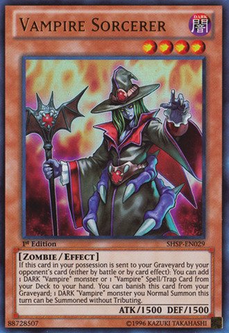 [Yu-Gi-Oh!] Vampir-Zauberer seltener „Shadow Spector's“ shsp-jp029